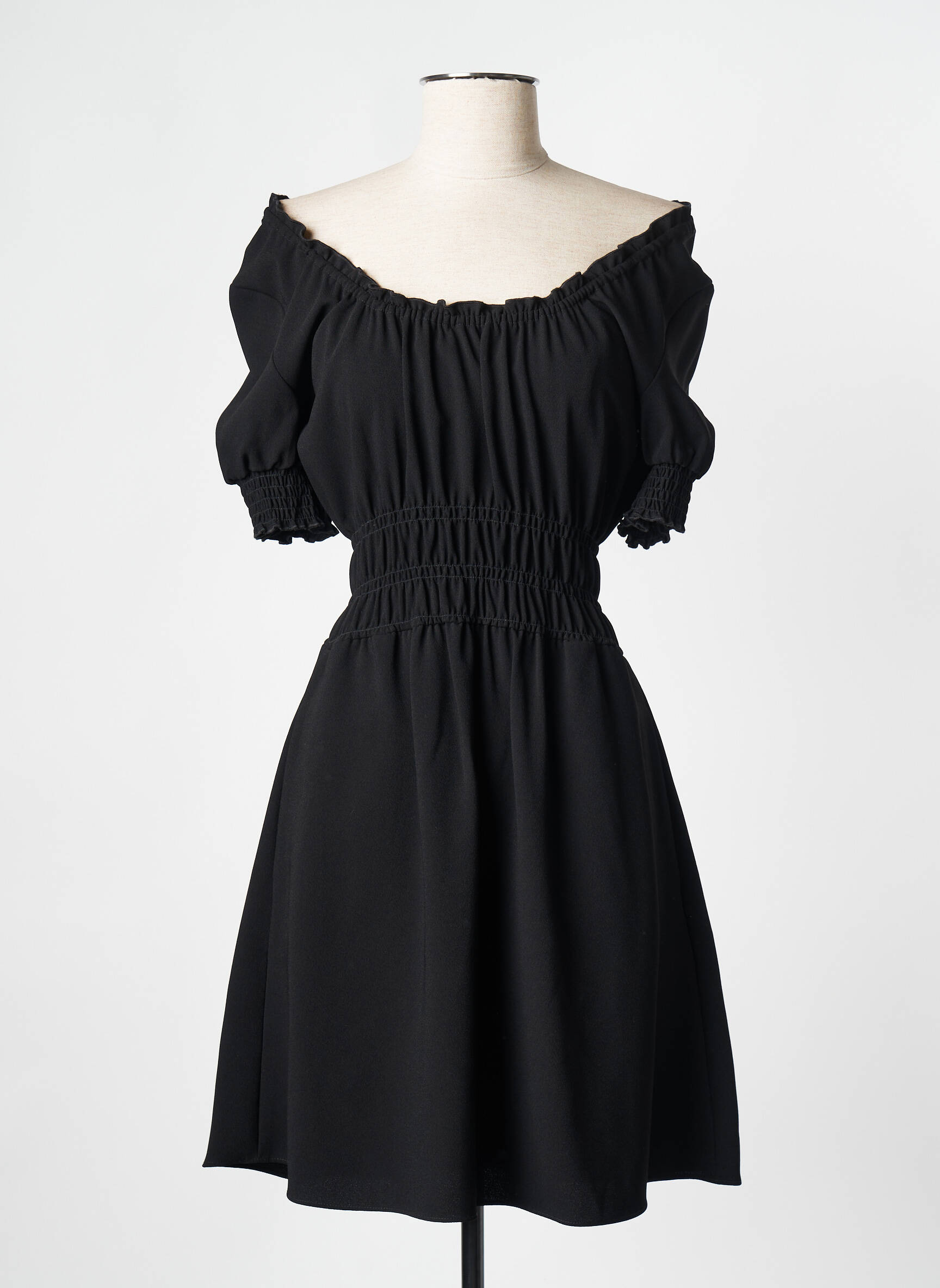 Trumpa suknelė juodas THE KOOPLES moteris