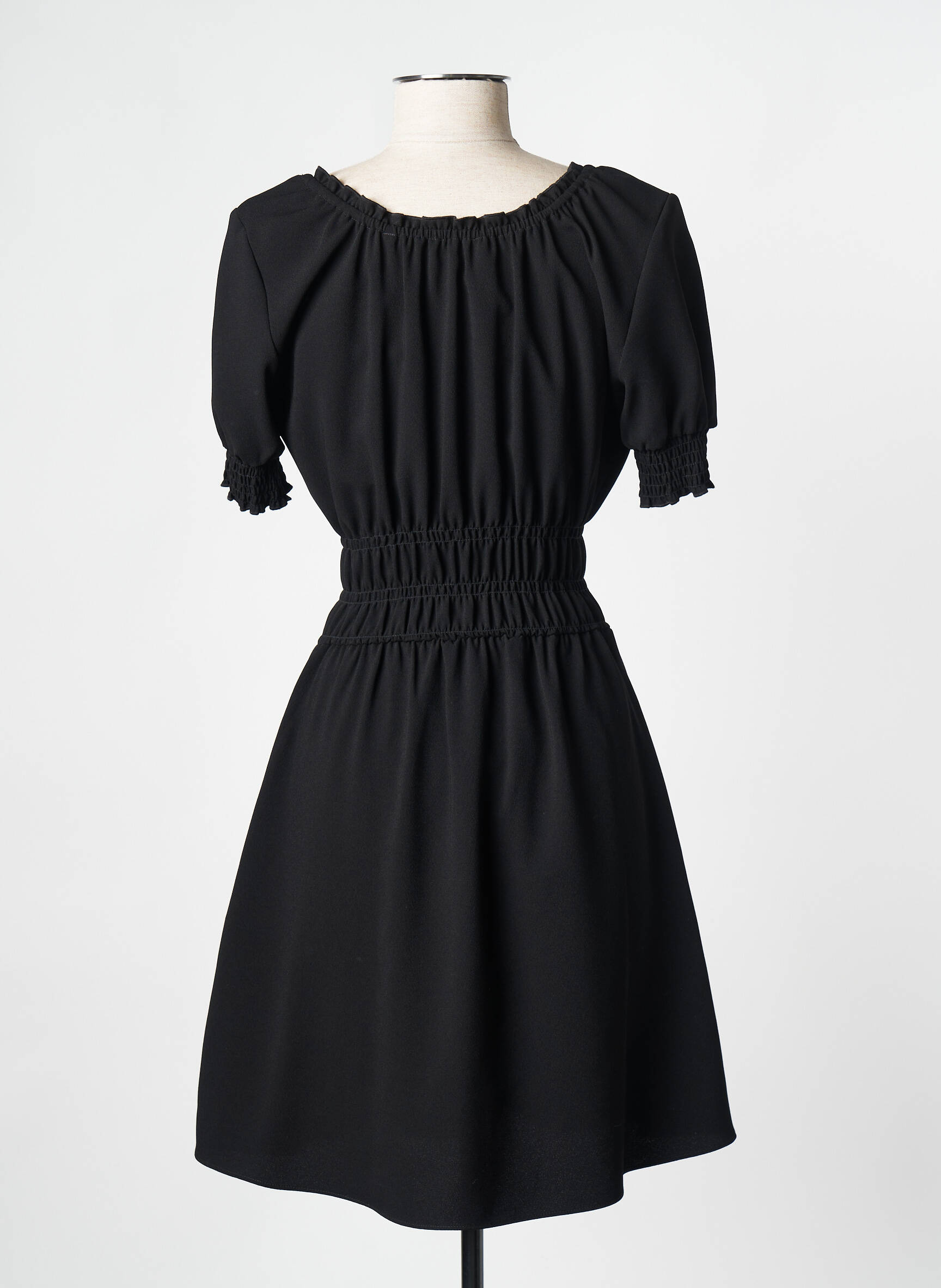 Trumpa suknelė juodas THE KOOPLES moteris