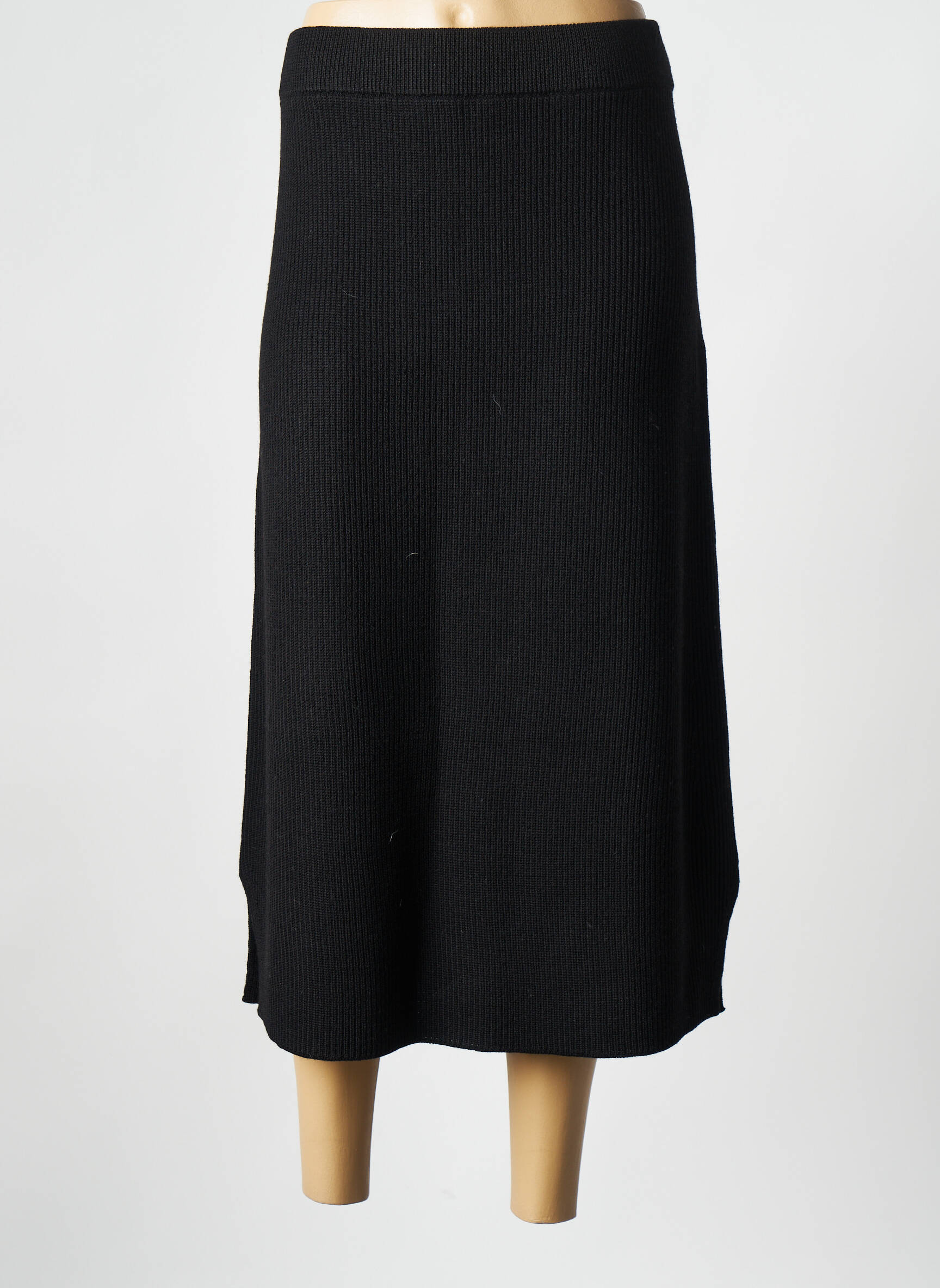 Pusilgis sijonas juodas MAX MARA moteris