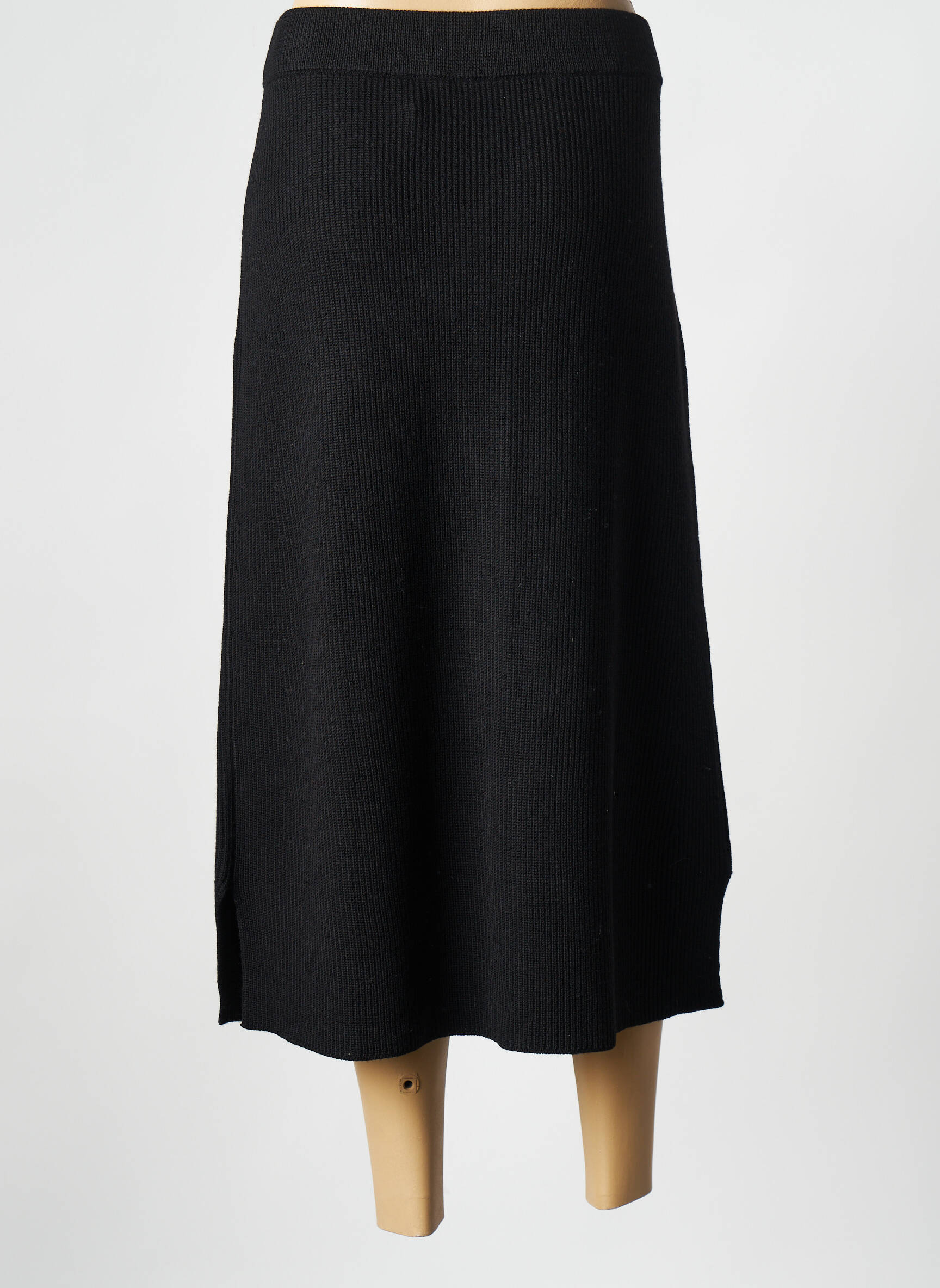 Pusilgis sijonas juodas MAX MARA moteris