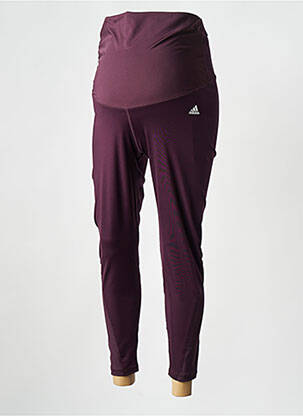 Nėštumo kelnės violetinis ADIDAS moteris