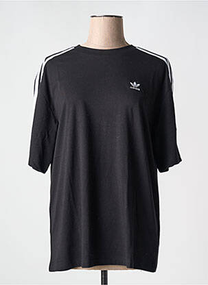 T-marškinys juodas ADIDAS moteris