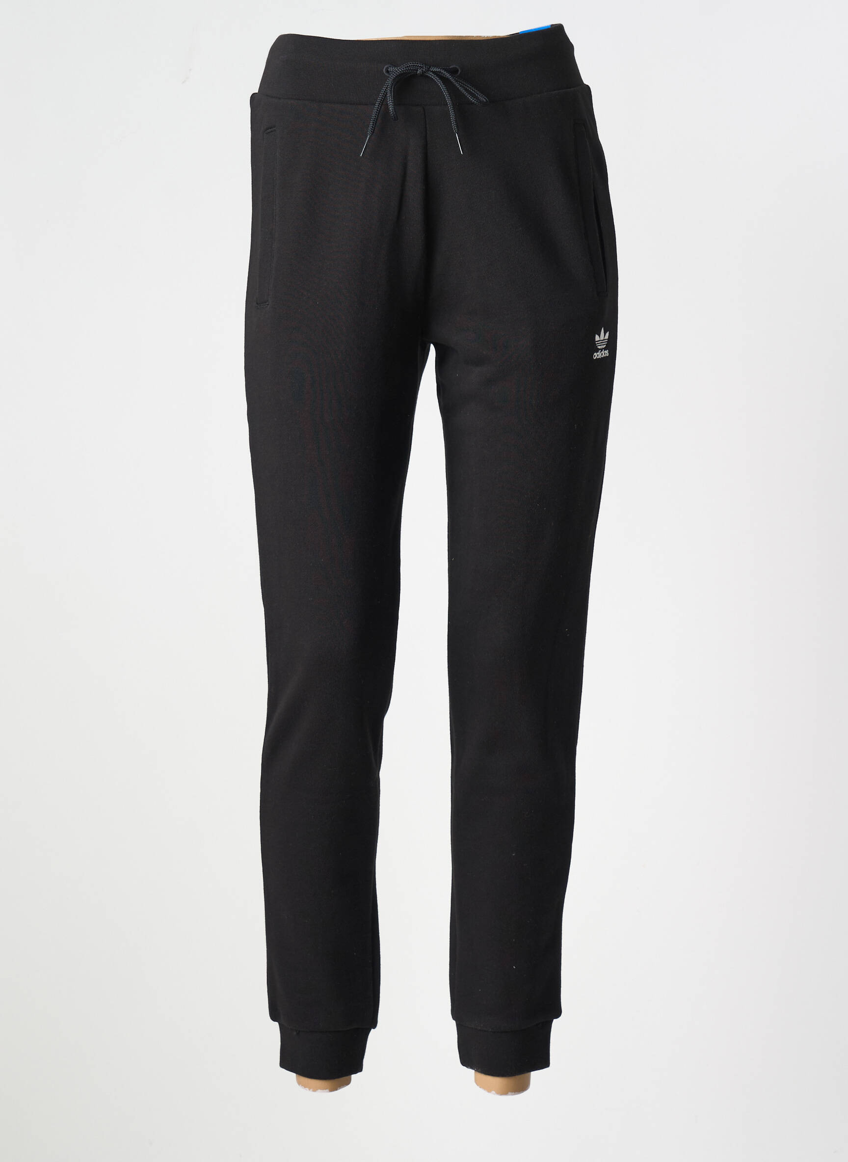 Joggins juodas ADIDAS moteris