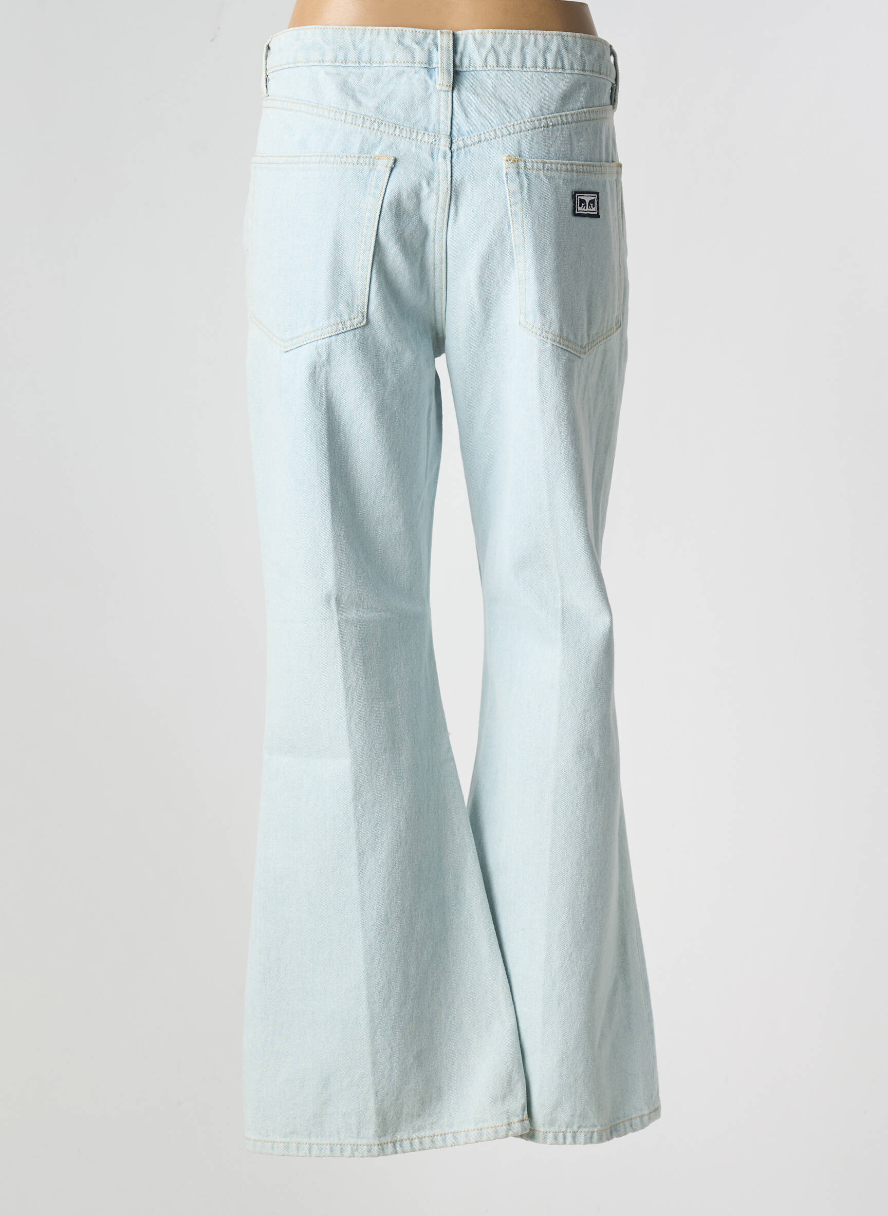 Bootcut džinsai mėlyna OBEY moteris