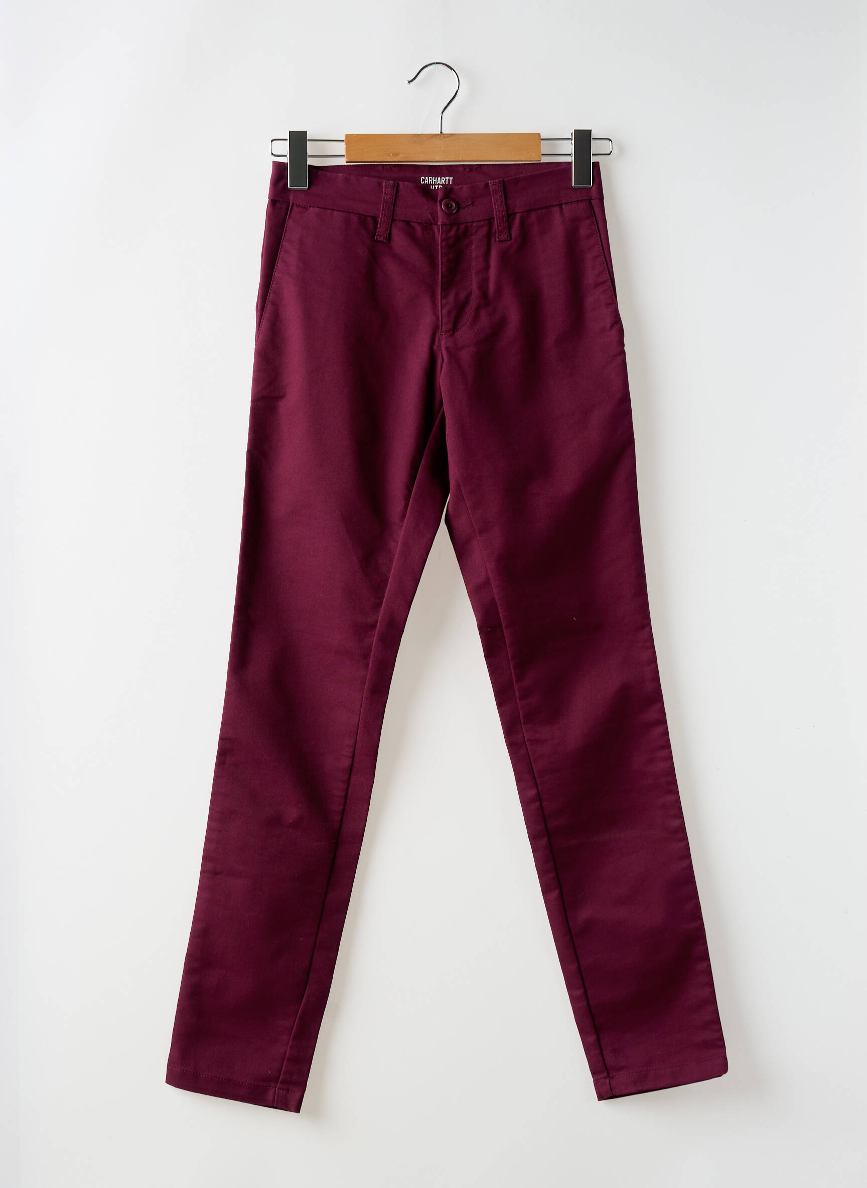 Chino kelnė raudona CARHARTT vyras