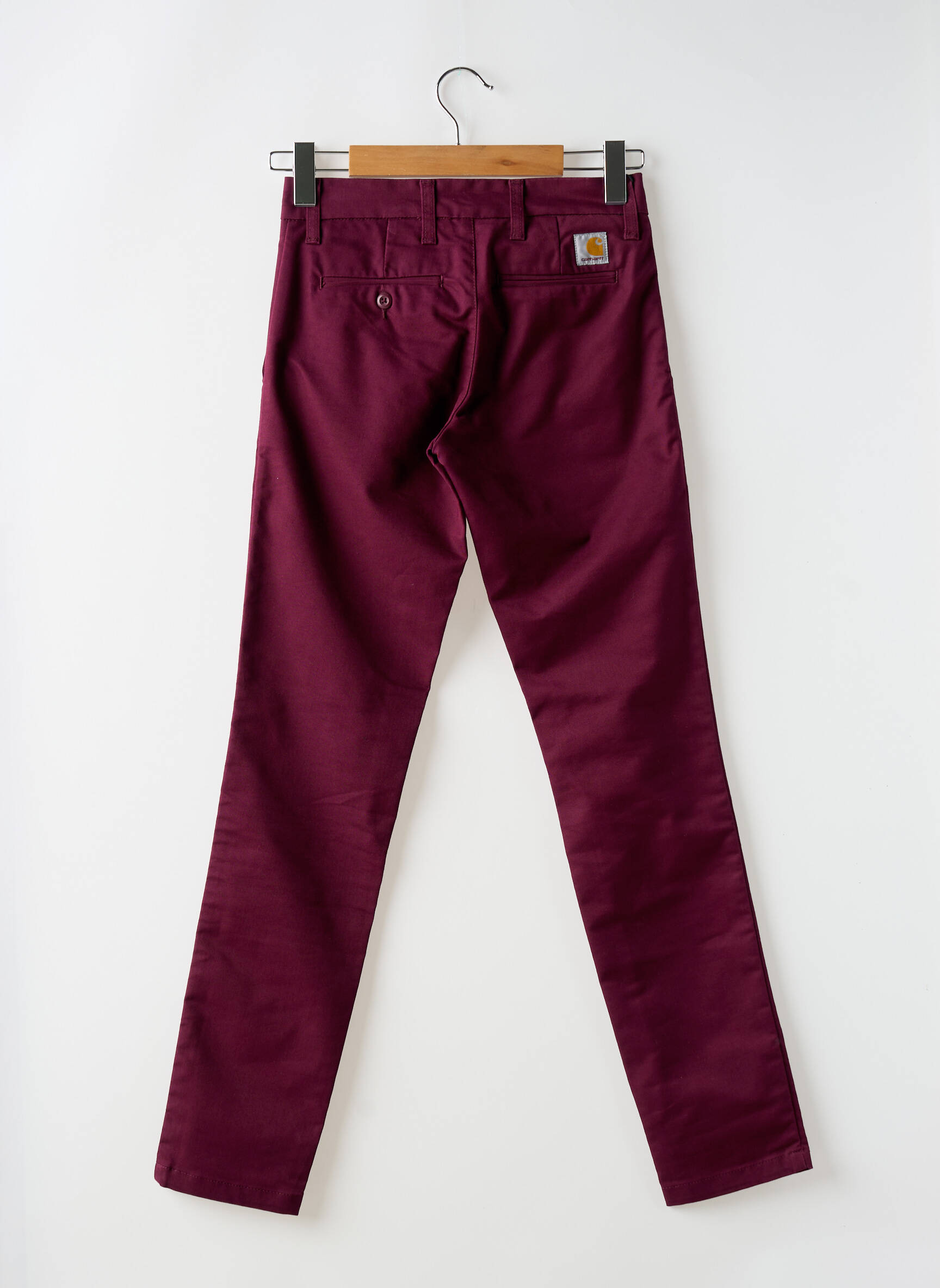 Chino kelnė raudona CARHARTT vyras
