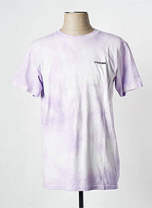 T-marškinys violetinis CITADIUM vyras