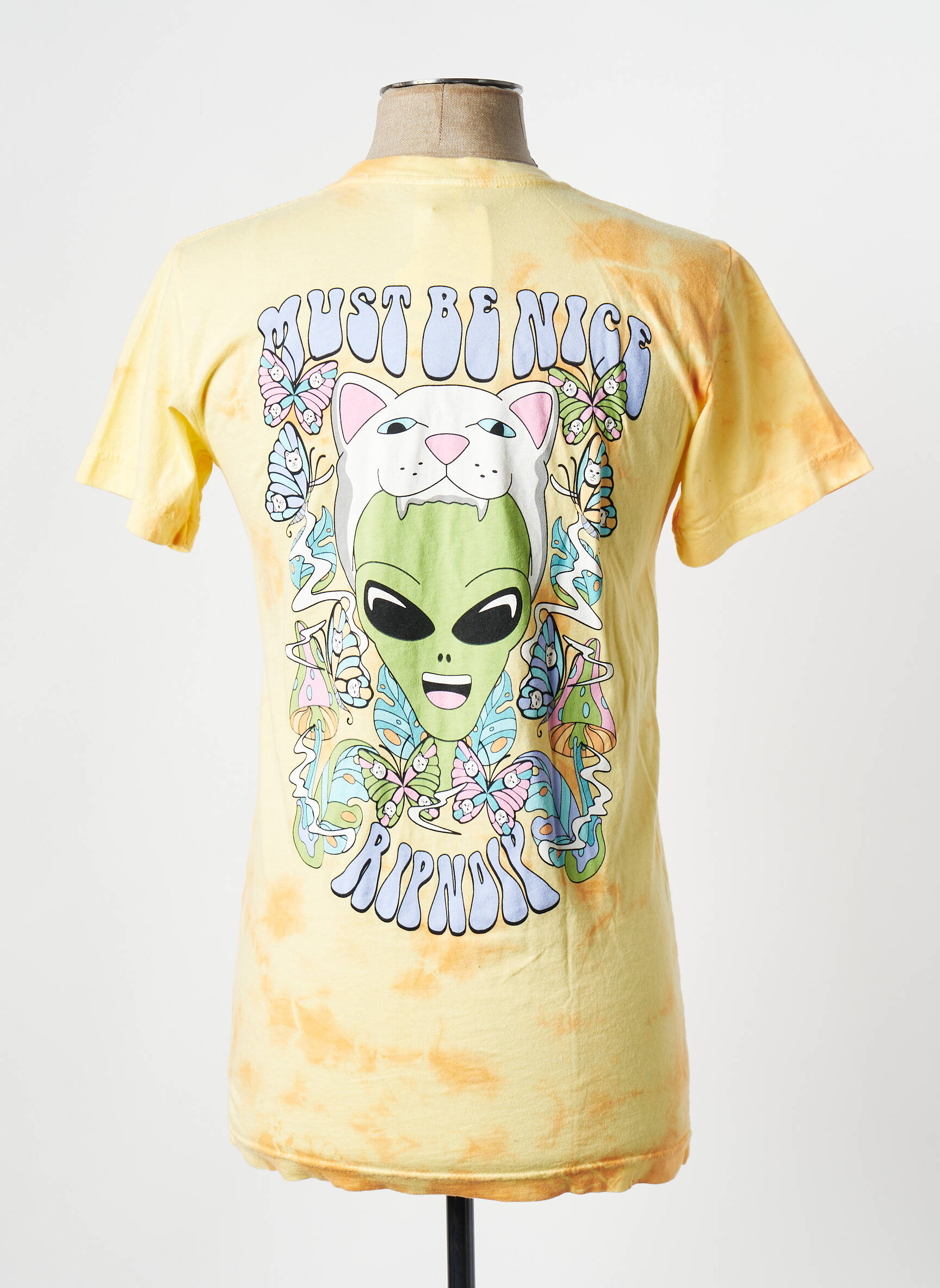 T-marškinys oranžinė RIPNDIP vyras