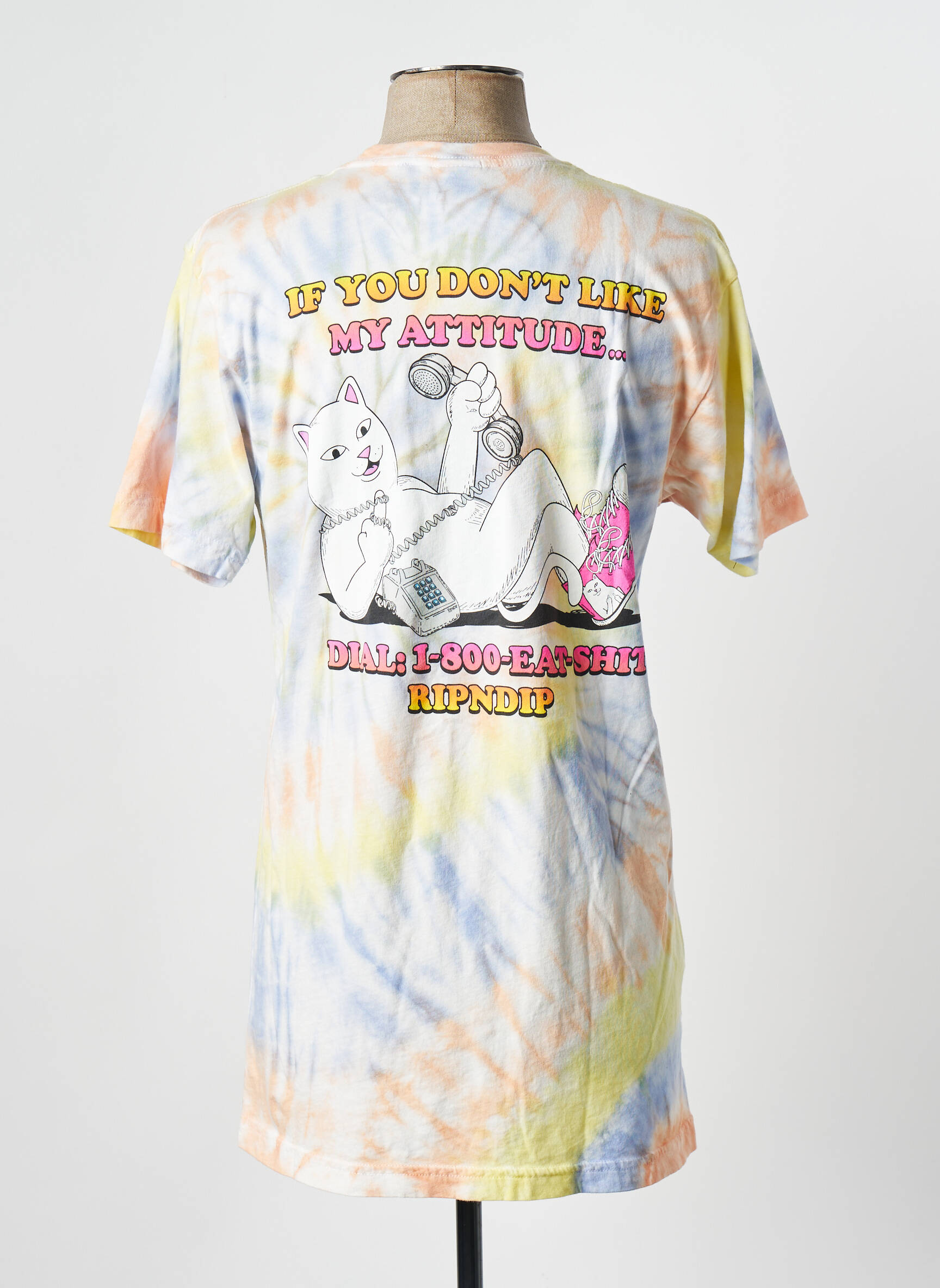 T-marškinys daugiaspalvis RIPNDIP vyras