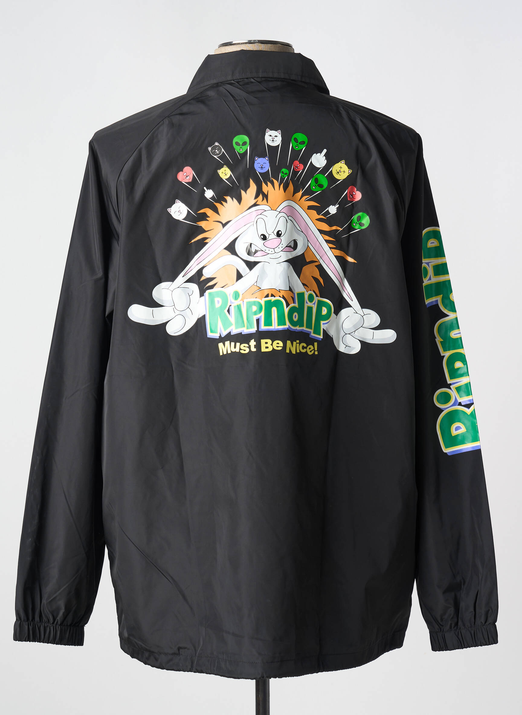Vėjo nepraleidėjas juodas RIPNDIP vyras