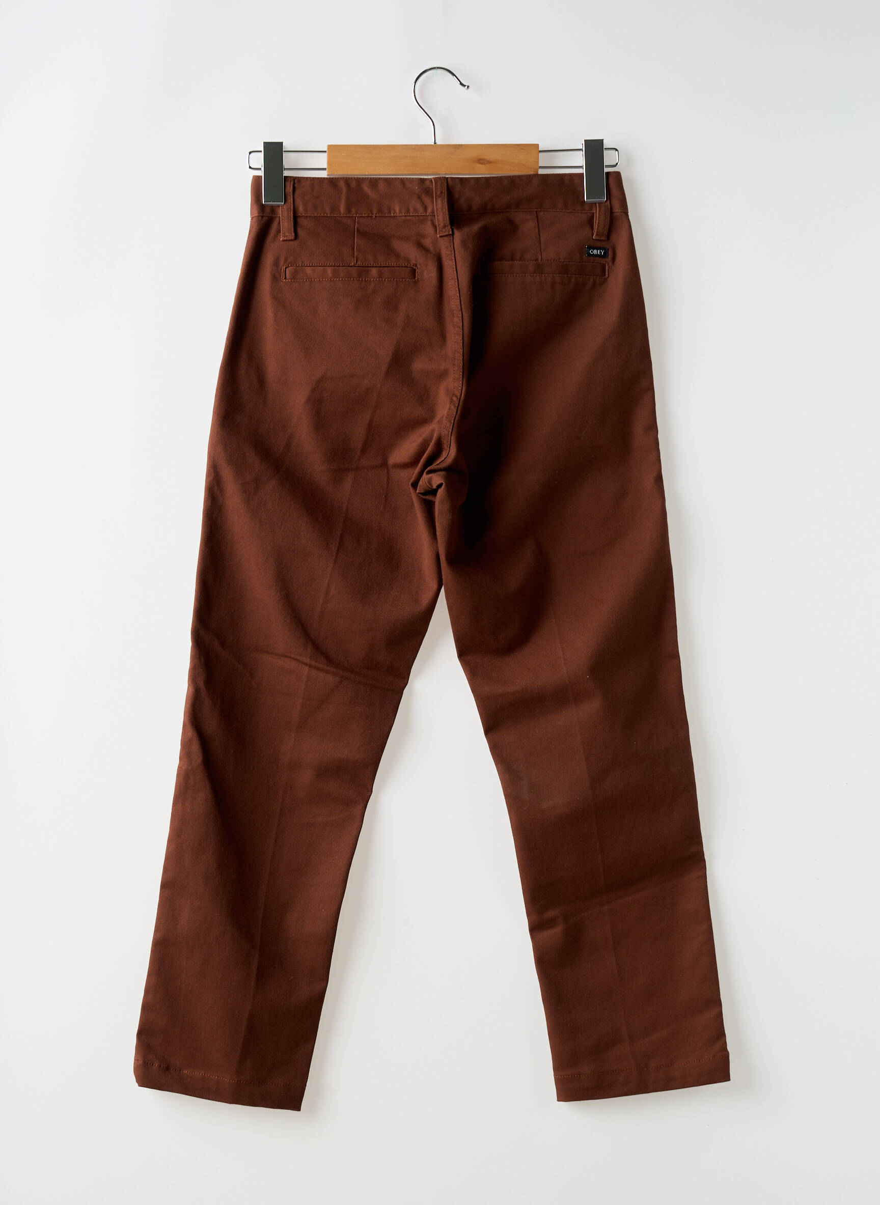 Chino kelnė rudas OBEY vyras