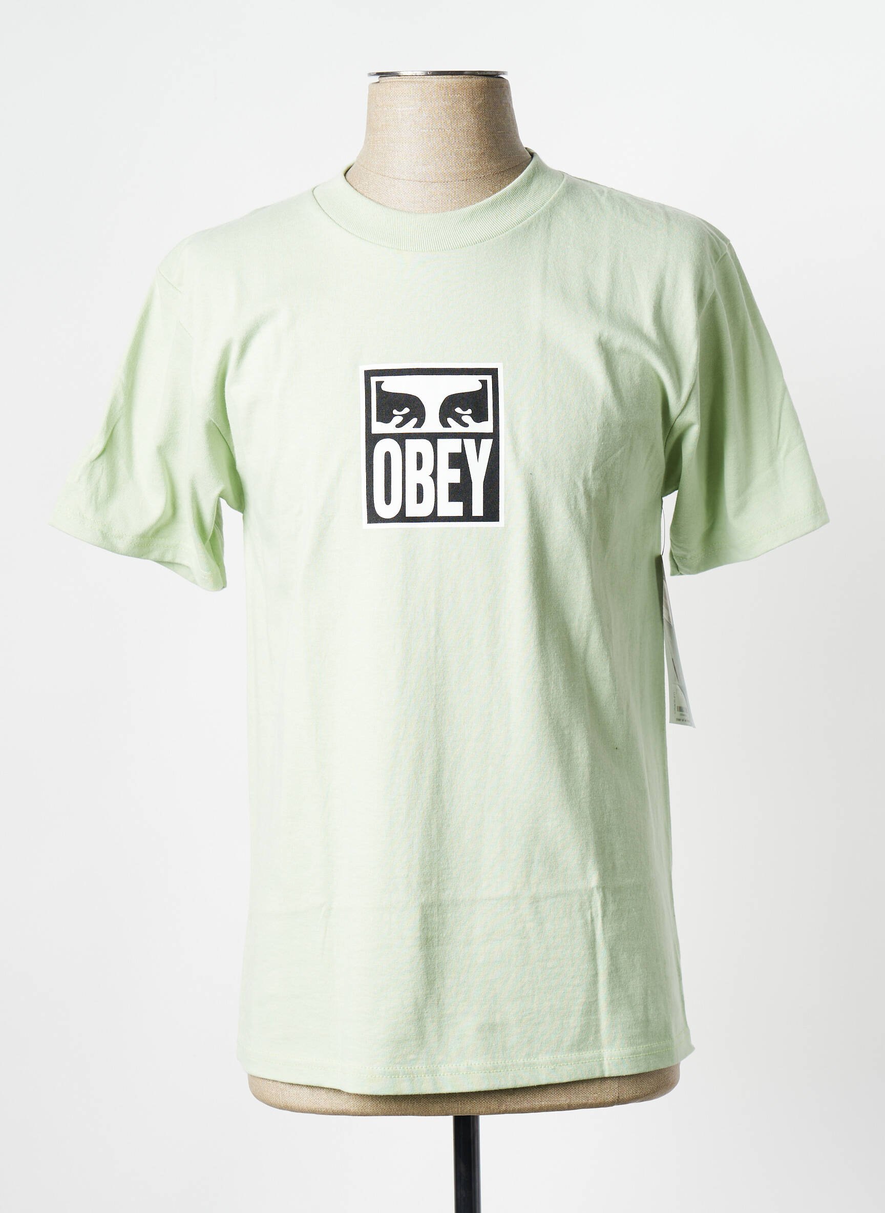 T-marškinys žalias OBEY vyras
