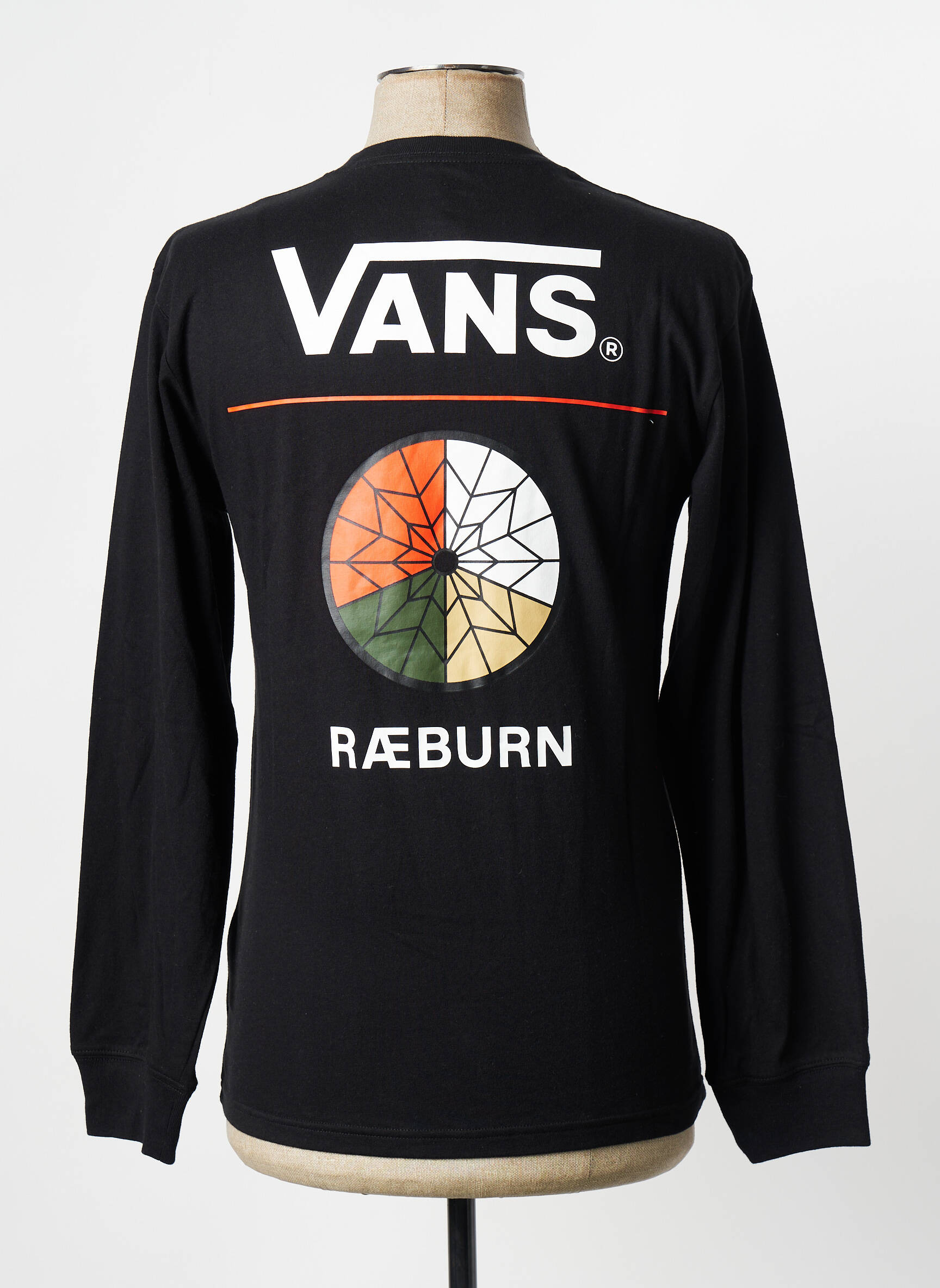 T-marškinys juodas VANS vyras