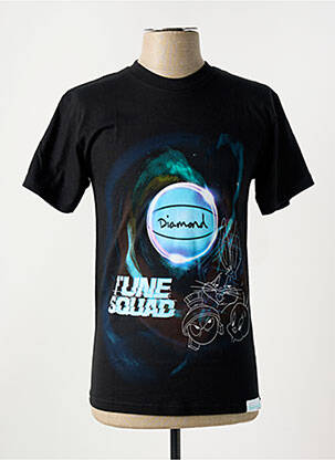 T-marškinys juodas DIAMOND SUPPLY CO vyras
