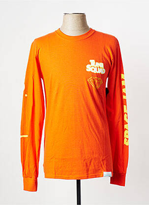 T-marškinys oranžinė DIAMOND SUPPLY CO vyras