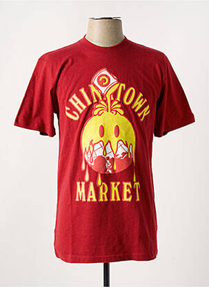 T-marškinys raudona CHINATOWN MARKET vyras