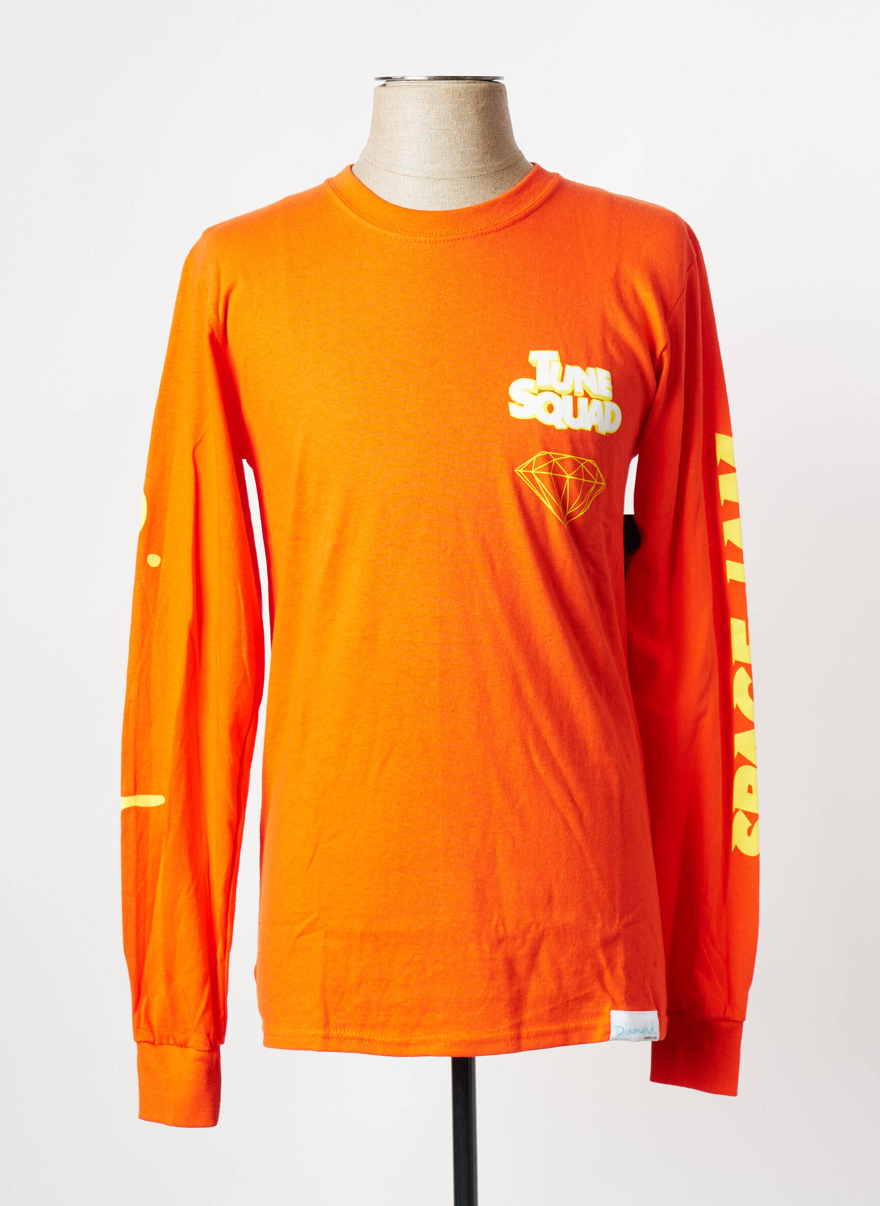 T-marškinys oranžinė DIAMOND SUPPLY CO vyras