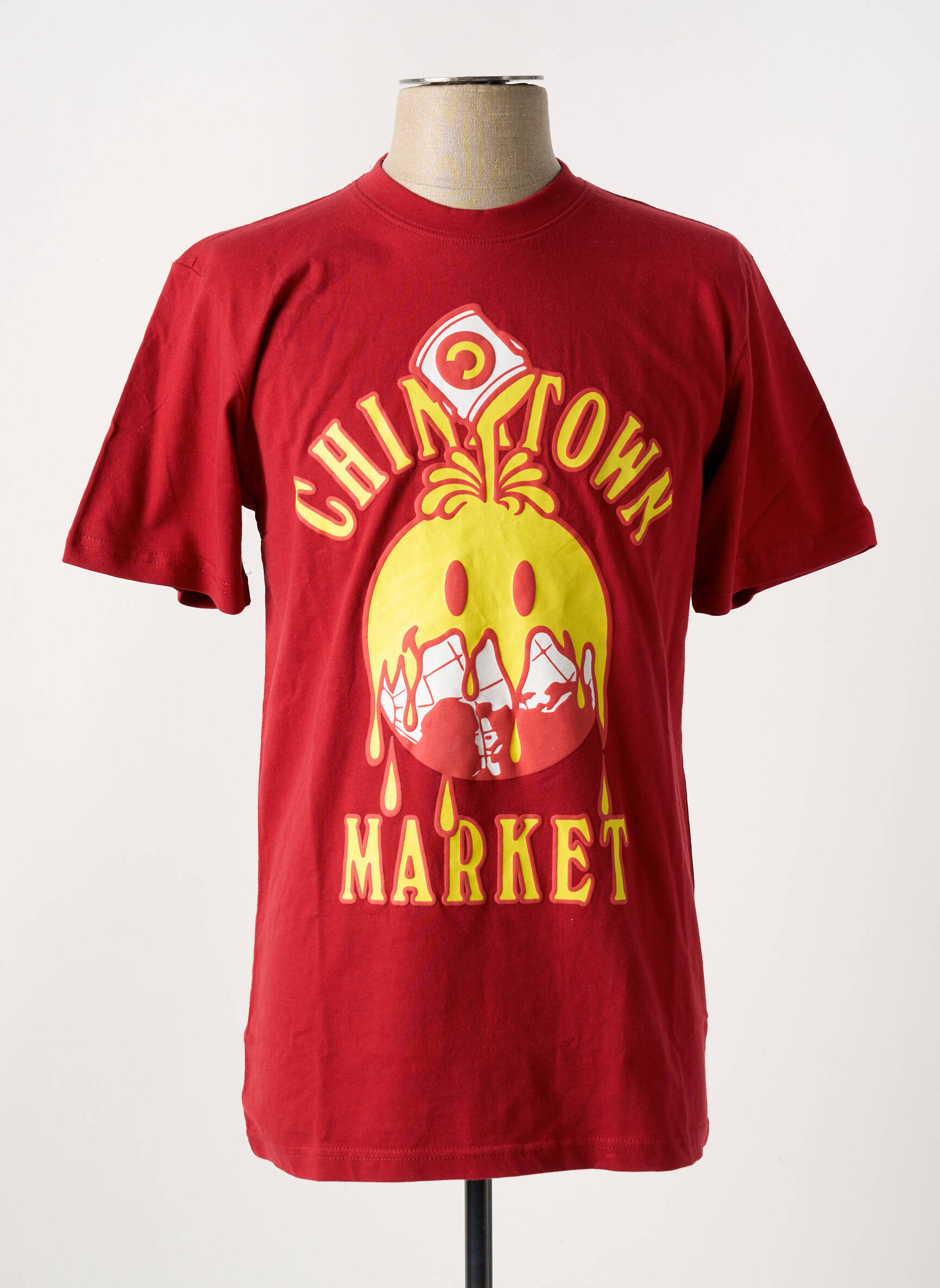 T-marškinys raudona CHINATOWN MARKET vyras