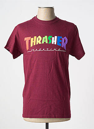 T-marškinys raudona THRASHER vyras