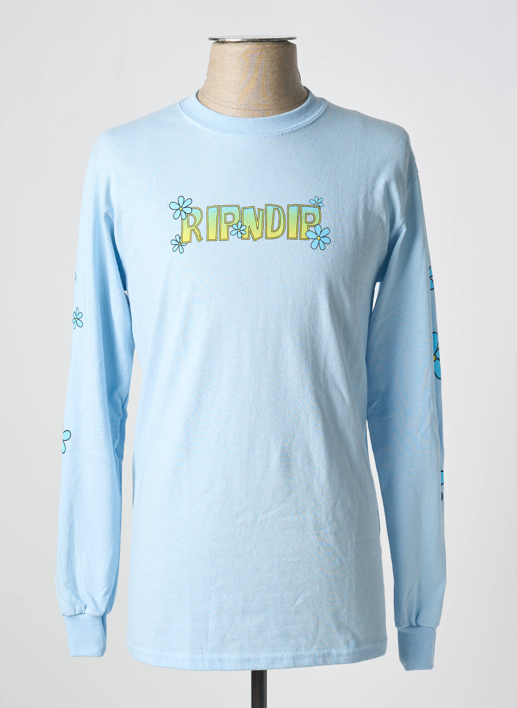 T-marškinys mėlyna RIPNDIP vyras