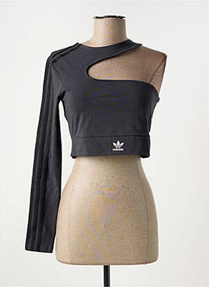 T-marškinys juodas ADIDAS moteris