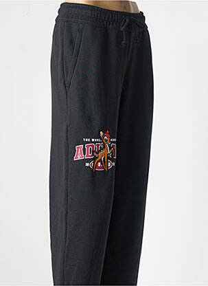 Joggins juodas ADIDAS moteris