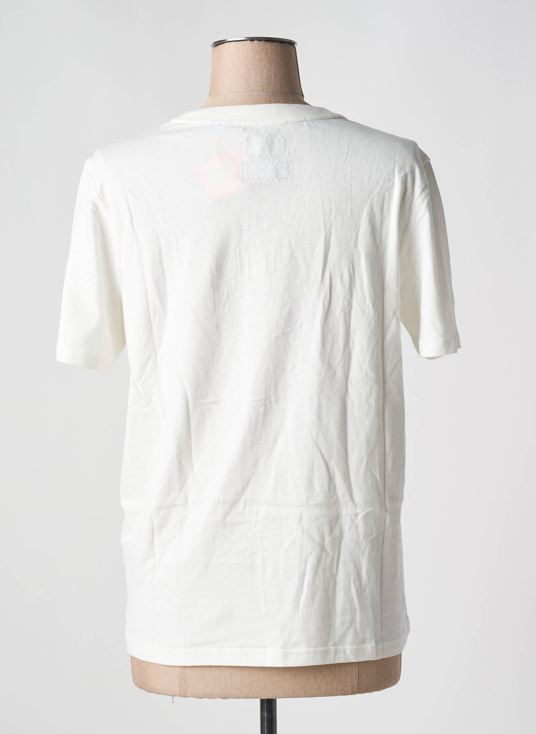 T-marškinys bežinis SUPERDRY moteris