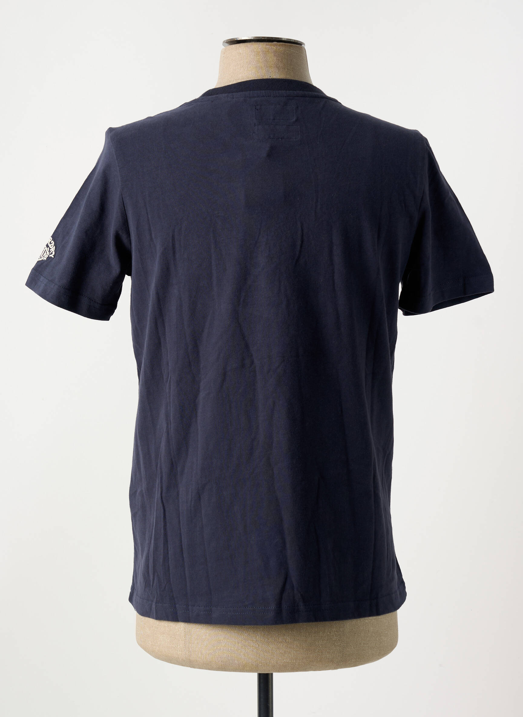 T-marškinys mėlyna SUPERDRY moteris