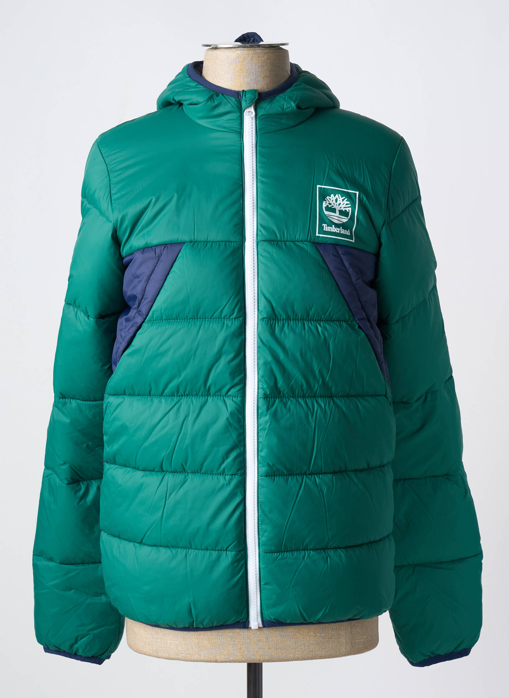 Pūkinė striukė žalias TIMBERLAND berniukas
