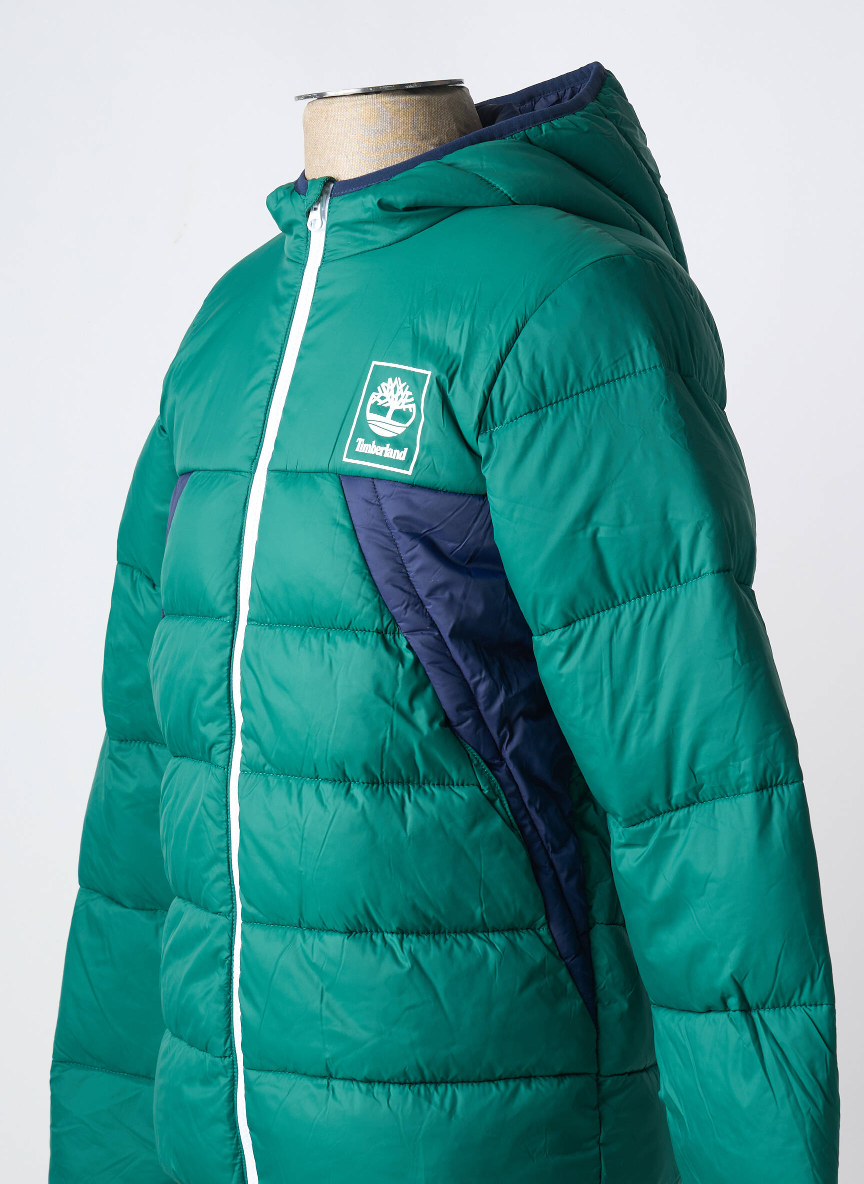 Pūkinė striukė žalias TIMBERLAND berniukas