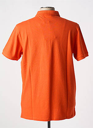 Polo oranžinė KNOWLEDGE COTTON APPAREL vyras