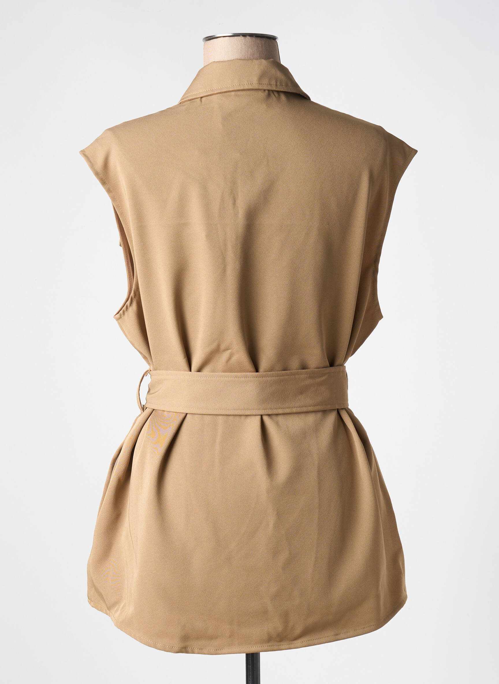 Be rankovių liemenė rudas VERO MODA moteris