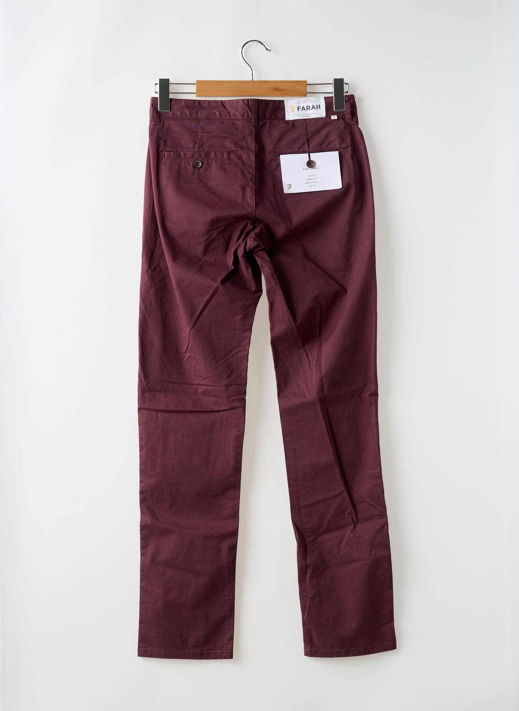 Chino kelnė raudona FARAH vyras