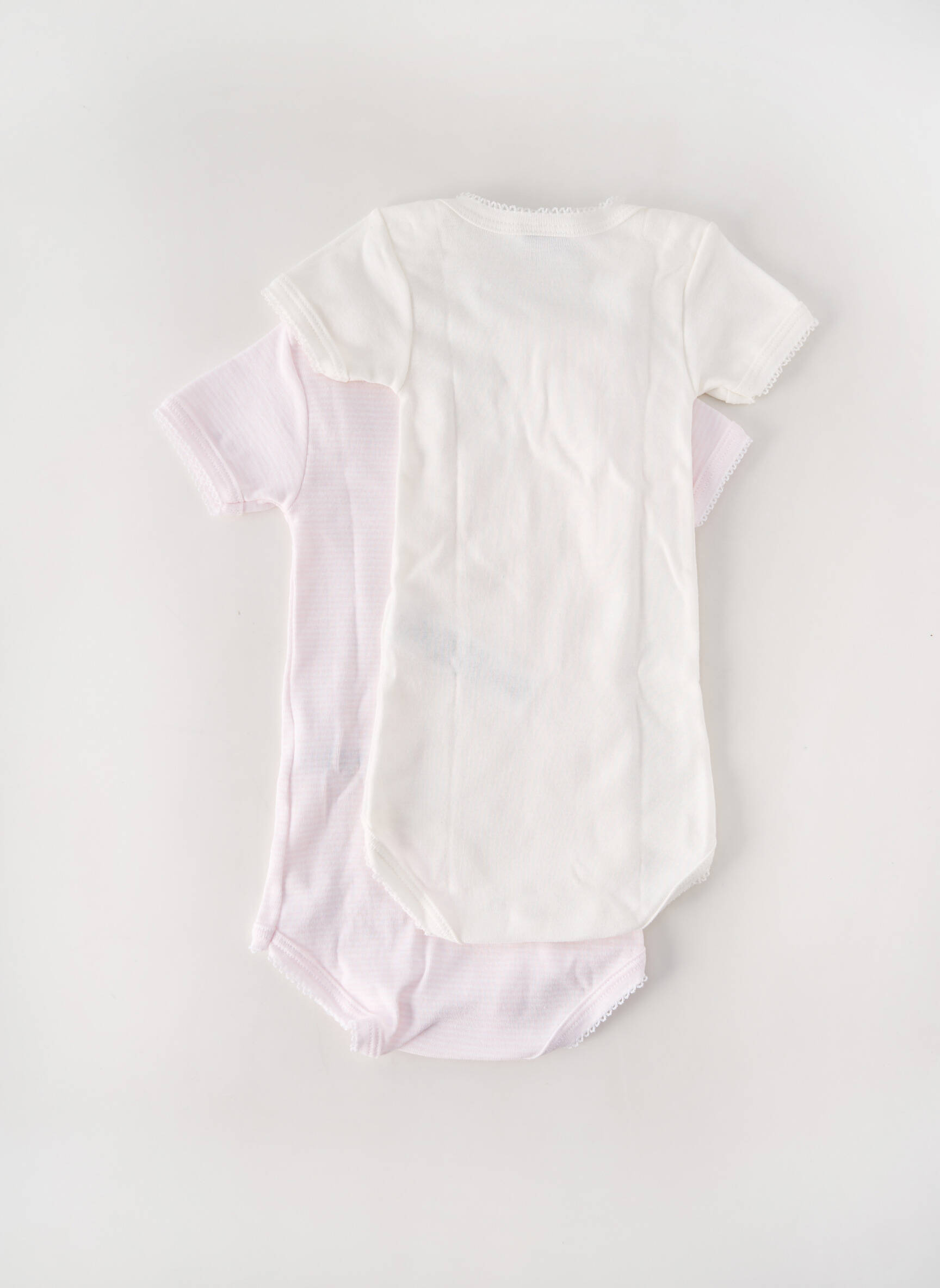 Kūno apatiniai apvalus kaklas baltas PETIT BATEAU vaikas