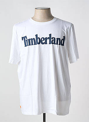 T-marškinys apvalus kaklas baltas TIMBERLAND vyras