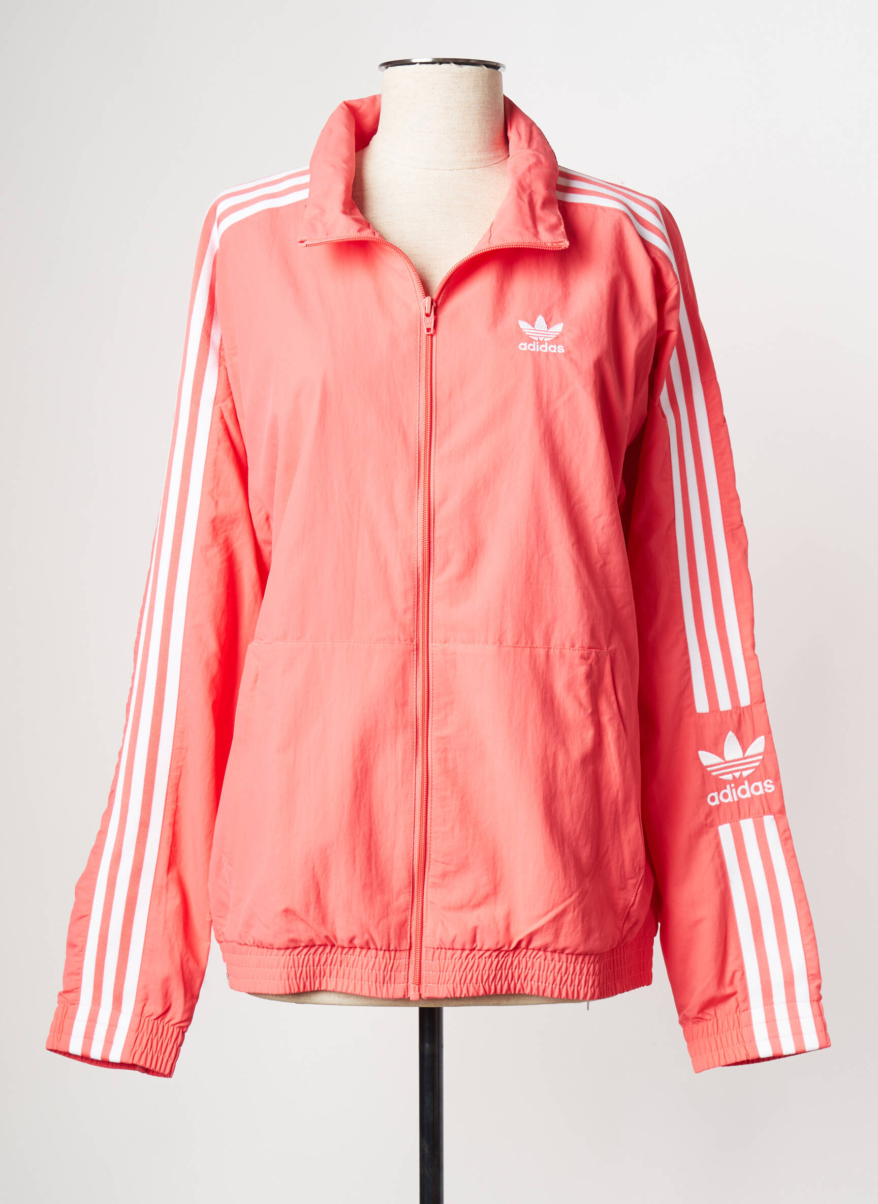 Kasdienis švarkas aukšta apykaklė oranžinė ADIDAS vyras