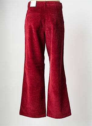 Platus kelnes raudona KNOWLEDGE COTTON APPAREL moteris