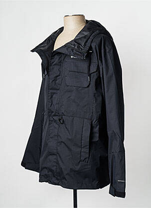 Apsauga nuo lietaus aukšta apykaklė juodas COLUMBIA vyras
