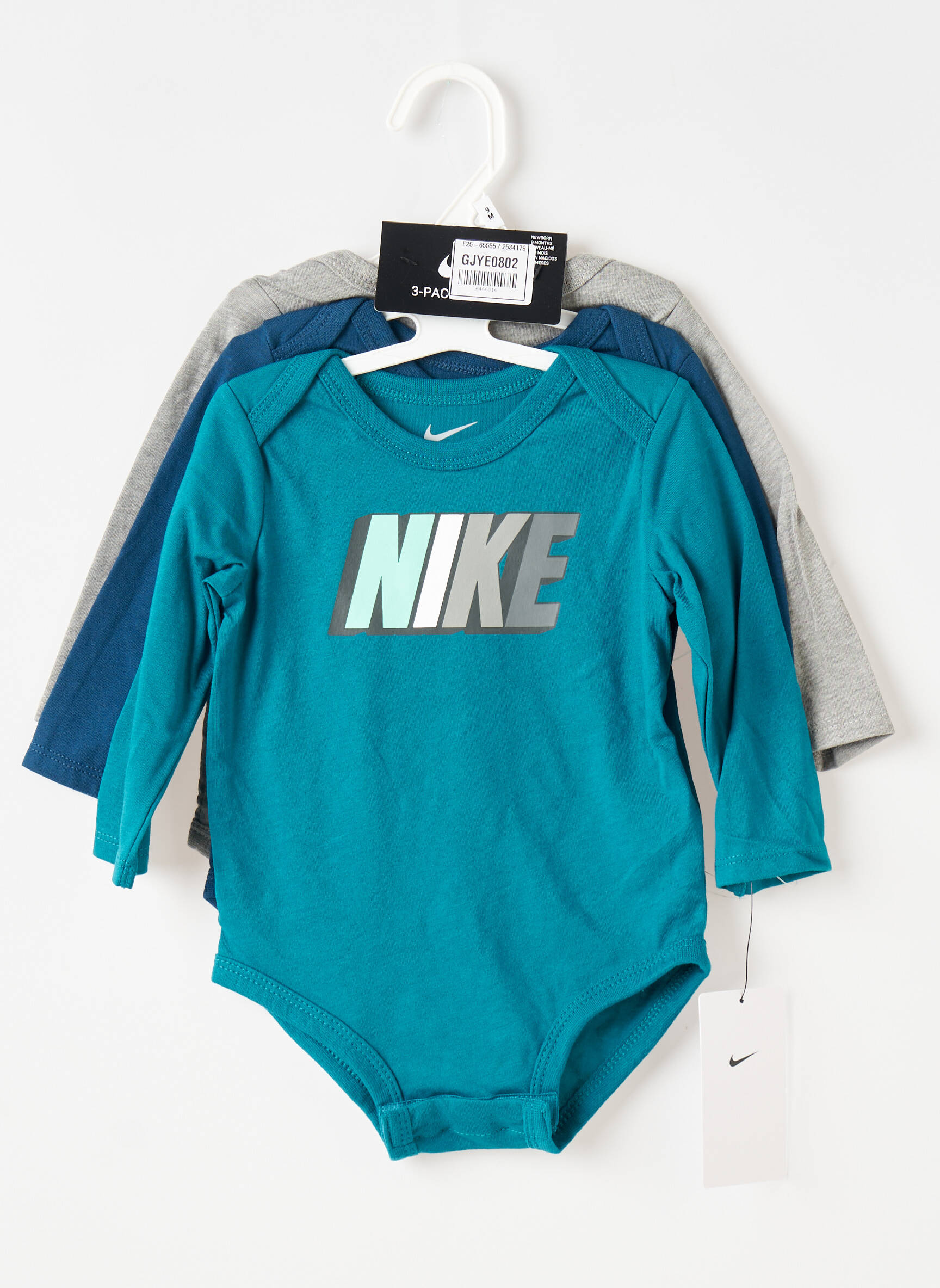 Kūno apatiniai apvalus kaklas mėlyna NIKE berniukas