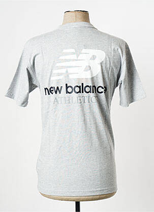 T-marškinys apvalus kaklas pilka NEW BALANCE vyras