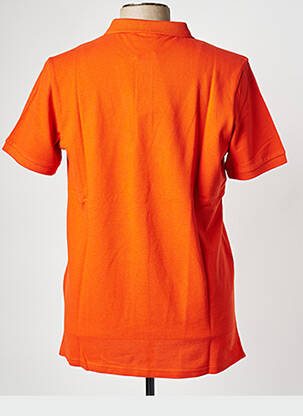 Polo oranžinė KNOWLEDGE COTTON APPAREL vyras