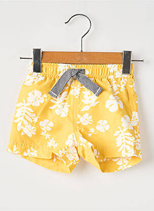 Maudymosi šortas geltona PETIT BATEAU berniukas