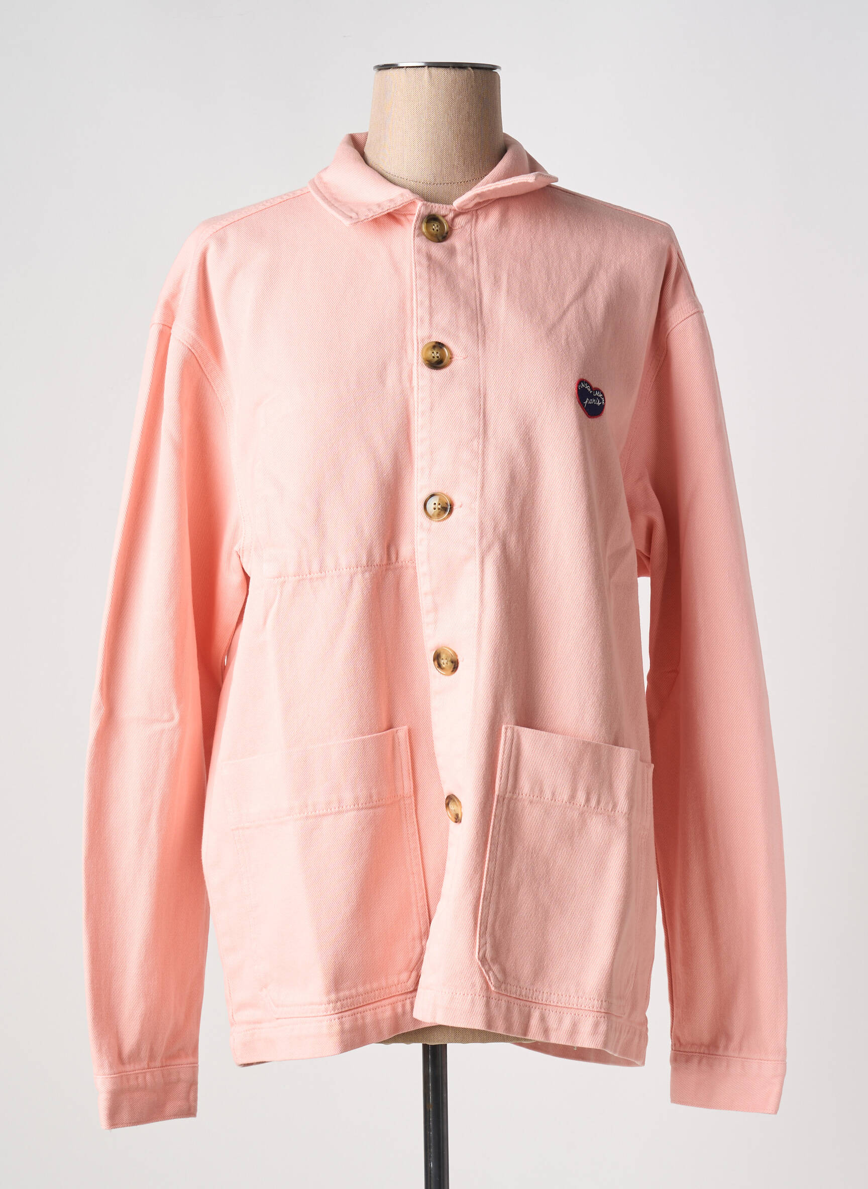 Kasdienis švarkas rožinė MAISON LABICHE moteris
