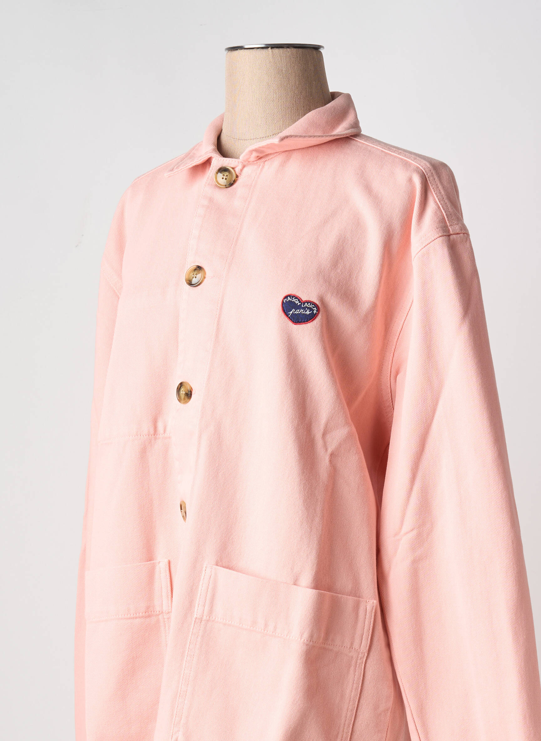 Kasdienis švarkas rožinė MAISON LABICHE moteris