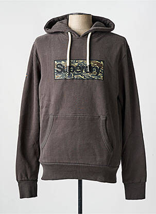 Mikroskopas pilka SUPERDRY vyras