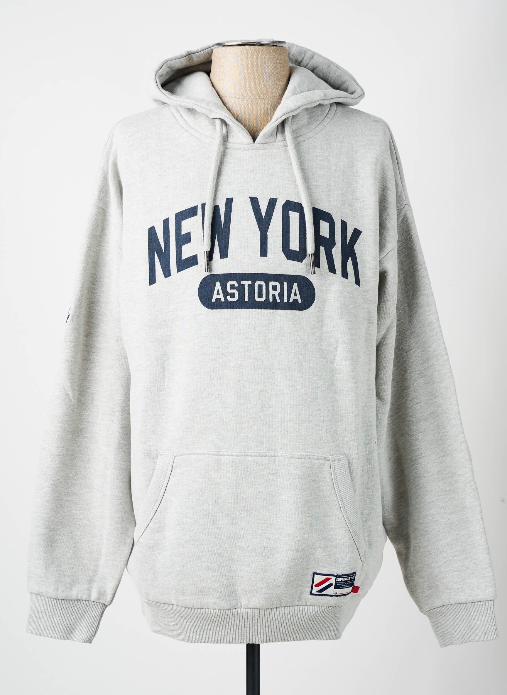 Mikroskopas pilka SUPERDRY vyras
