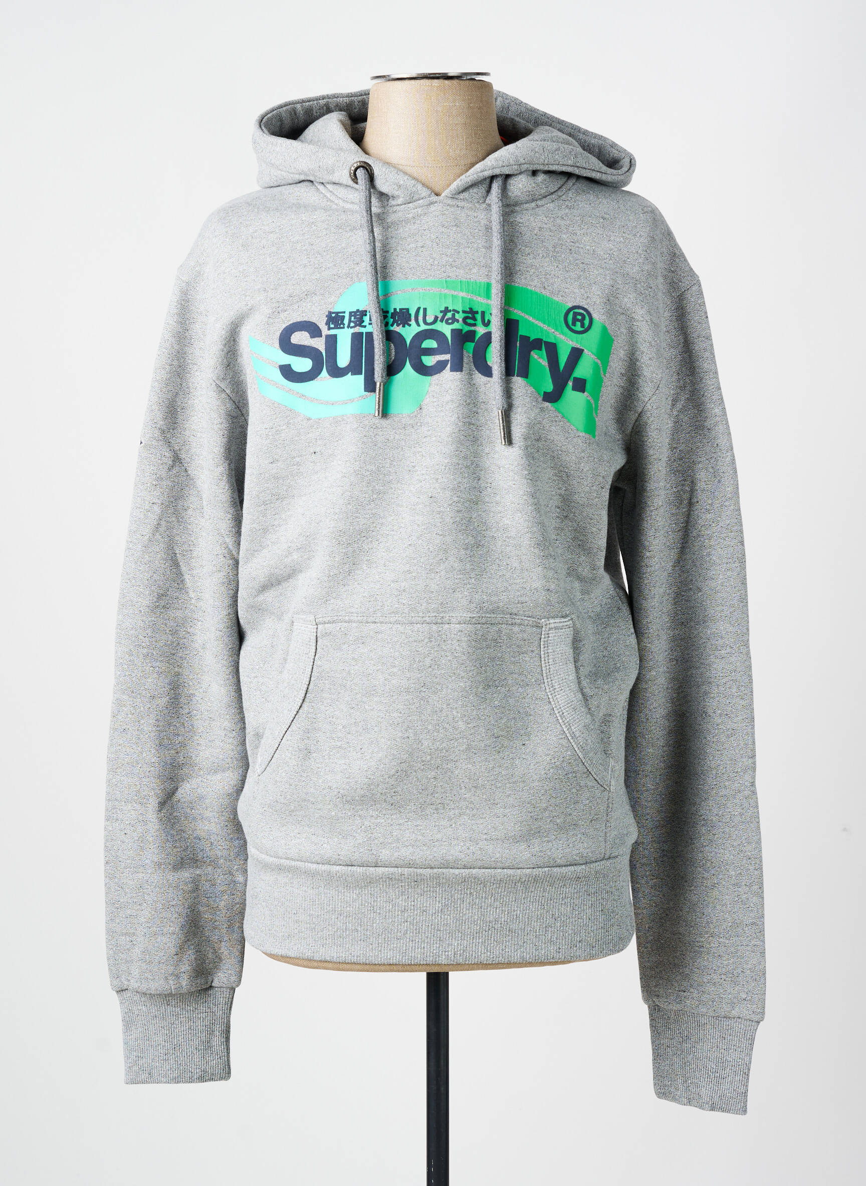 Mikroskopas pilka SUPERDRY vyras
