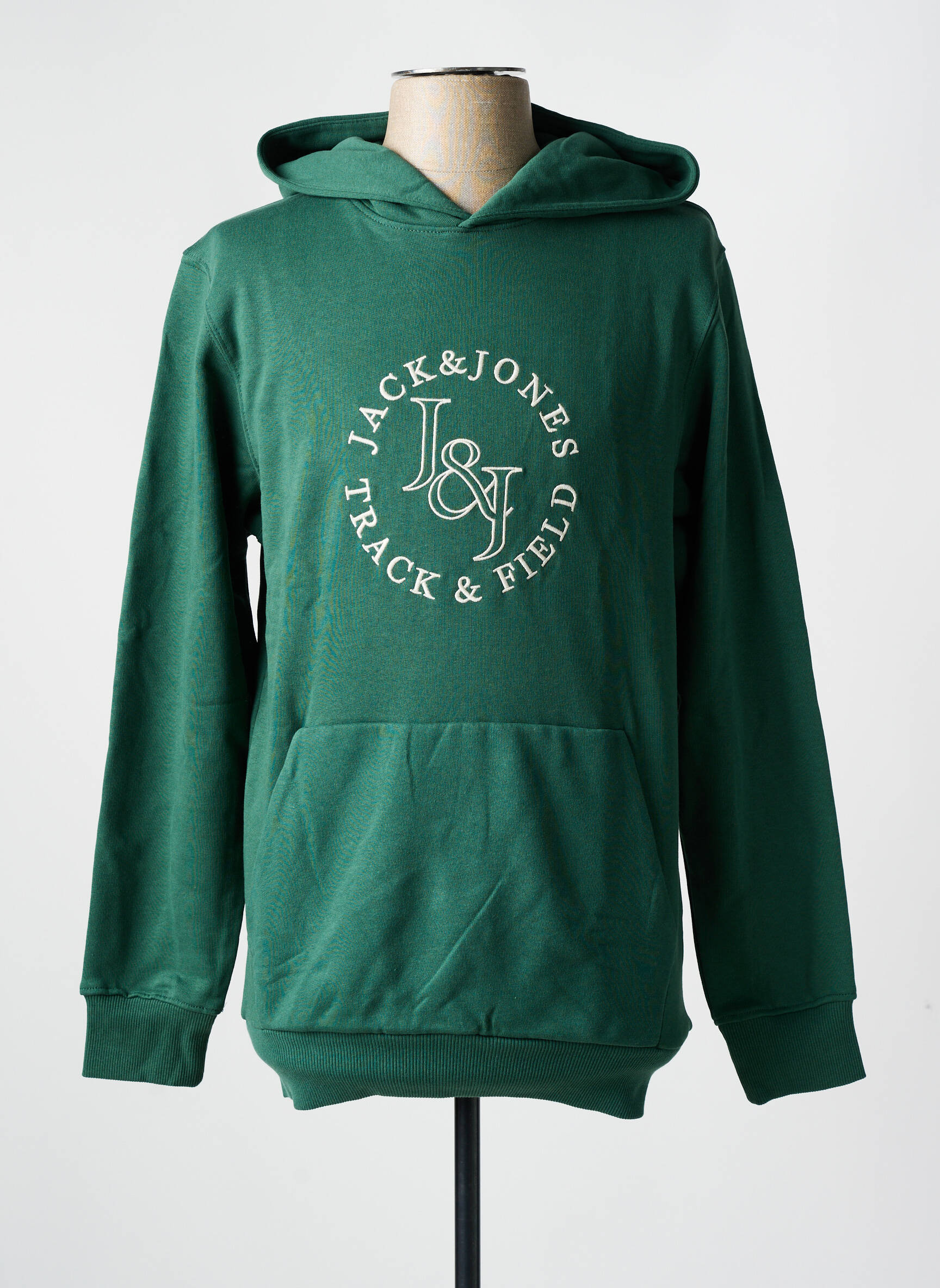 Kapišonas apvalus kaklas žalias JACK & JONES vyras