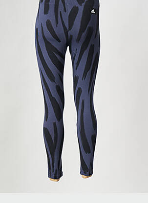 Legingas multisporto sportas mėlyna ADIDAS moteris