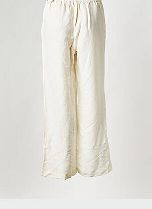 Tiesi kelnė baltas KNOWLEDGE COTTON APPAREL moteris